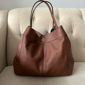 EUC Coach Bag - pebbled leather